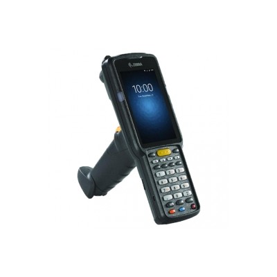 Zebra MC3300, 2D, SR, SE4750, USB, BT (BLE, 4.1), Wi-Fi, NFC, num., Gun, IST, GMS, Android