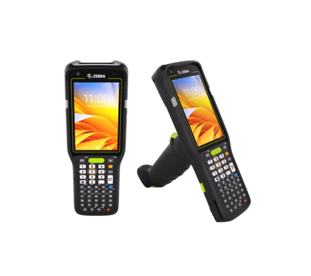 Zebra MC3450 Full Featured, 2D, SE58, 10.5 cm (4''), Alfa, GPS, Pistola, IST, intercambio en caliente, USB-C, BT, WLAN (Wi-Fi 6E