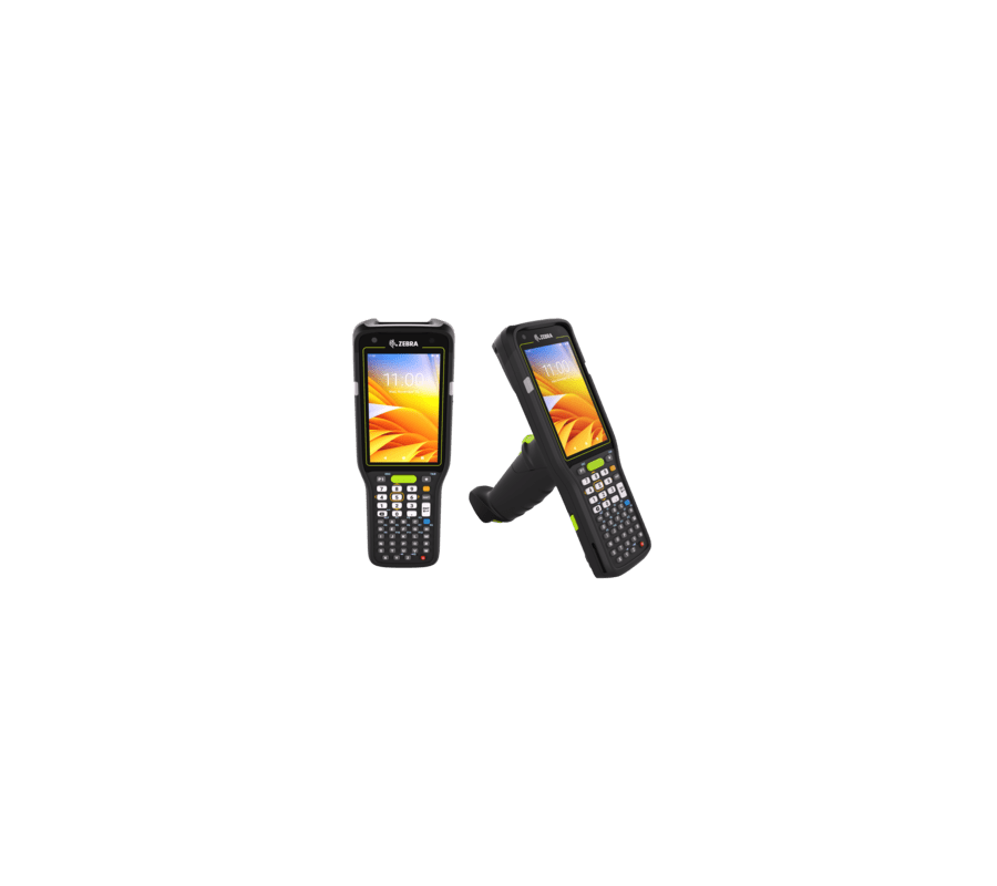 Zebra MC3450 Expanded, 2D, SE58, 10.5 cm (4''), Num., GPS, IST, intercambio en caliente, USB-C, BT, WLAN (Wi-Fi 6E), 5G, NFC, An